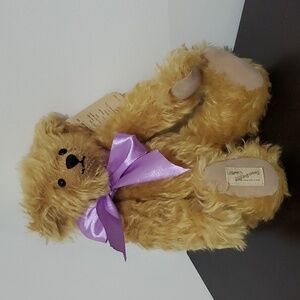 Dean's Rag Book Mohair Collectable Teddy Bear -Great Britain 1995 (13"X8")